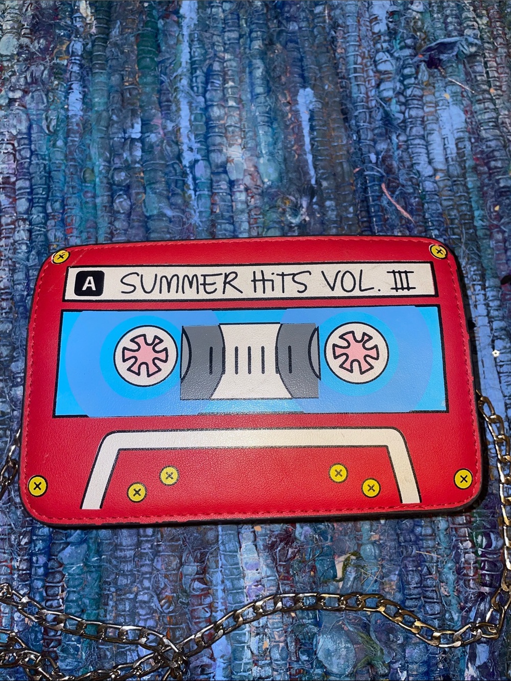 Cassette Style Design Crossbody - Picture 2 of 14